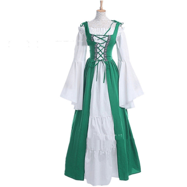 Medieval Costume Renaissance Palace Revival Vintage Dress