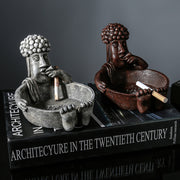 Creativity Revival Island Moai Household Ashtray