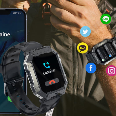 Fashion Sports Heart Rate Smartwatch