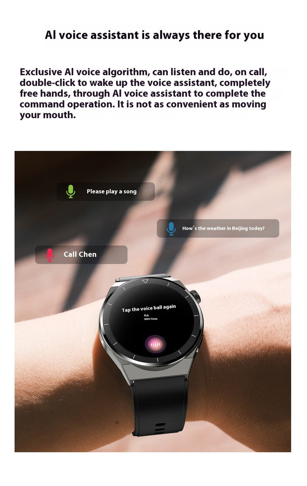 Bluetooth Call Heart Rate Sleep Monitoring Smartwatch