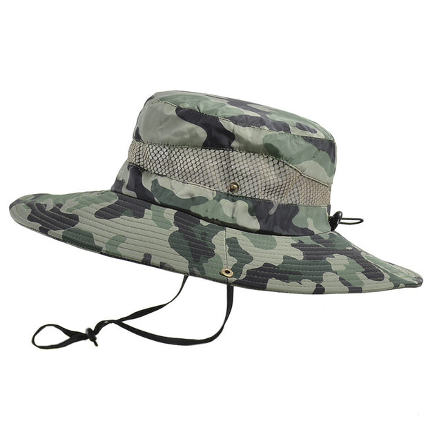 Outdoor Fisherman Hat Casual Jungle Round Brim