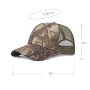 Men's Simple Jungle Breathable Mesh Cap