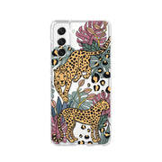 Jungle Animal Clear Phone Case