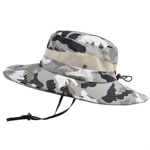 Outdoor Fisherman Hat Casual Jungle Round Brim