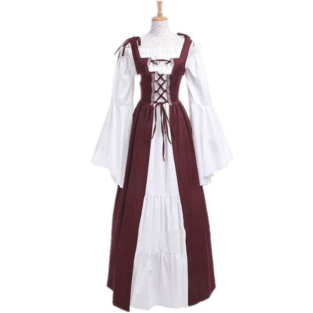 Medieval Costume Renaissance Palace Revival Vintage Dress