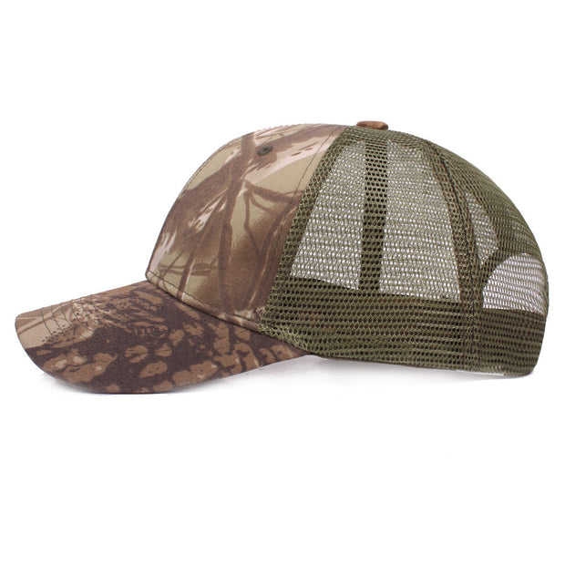 Men's Simple Jungle Breathable Mesh Cap